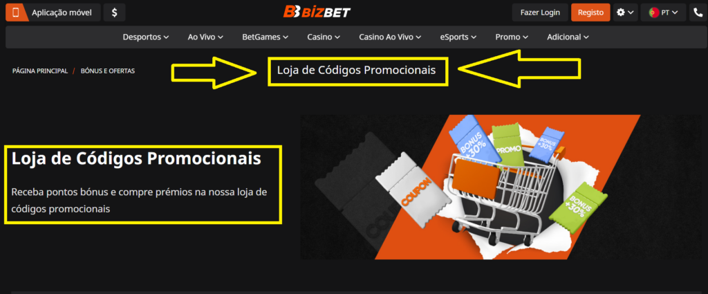 Aproveite o Código de Bônus do BizBet No Celular Sem App